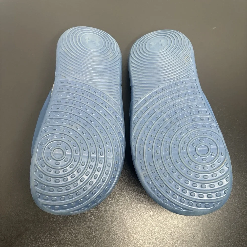 Under Armour Ansa Elevate Slide‎ Sandal Unisex Blue Deep Sea Sz M6/W7.5 Slip On